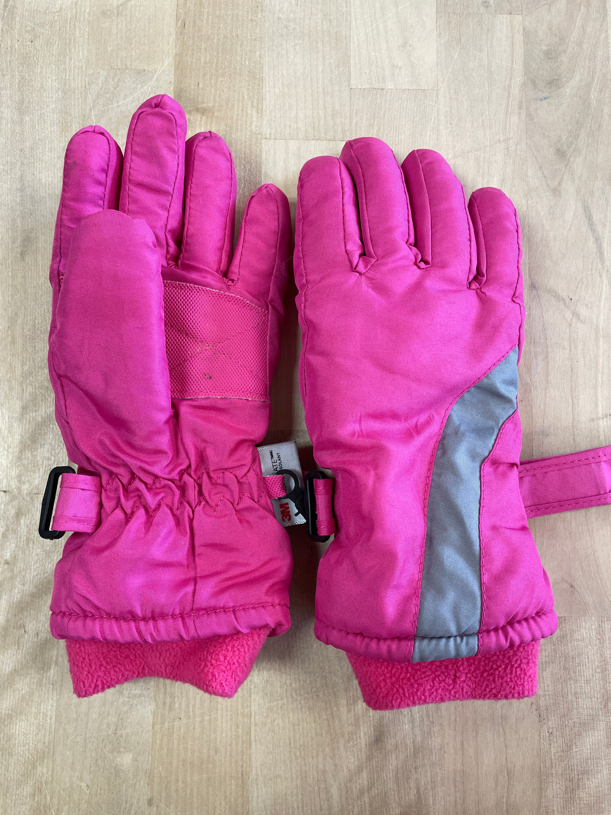 Youth 3M Pink Snow Gloves