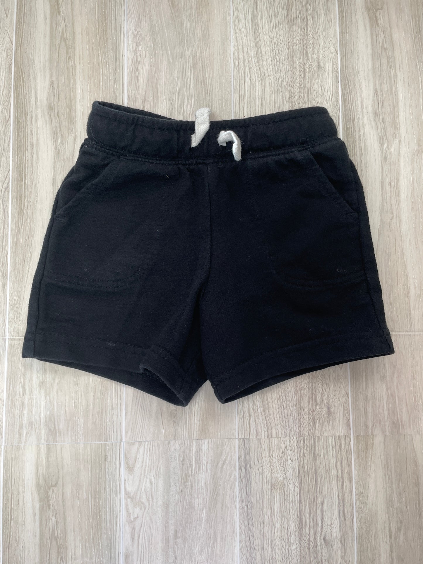 18m Black Soft Shorts