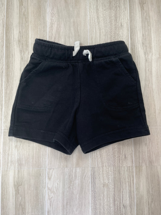 18m Black Soft Shorts