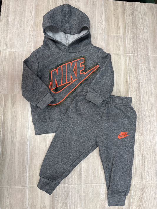 12m Grey Nike Camo Graphic 2 Piece Set