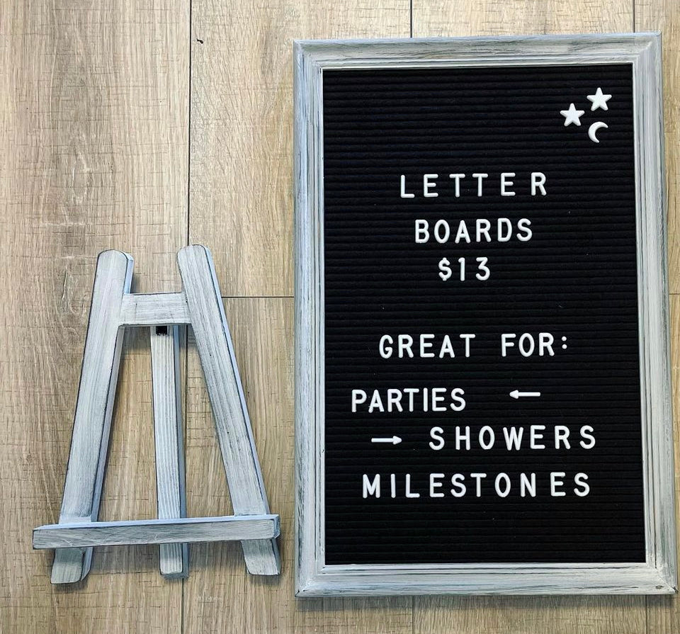 NWT Large Letter Board
