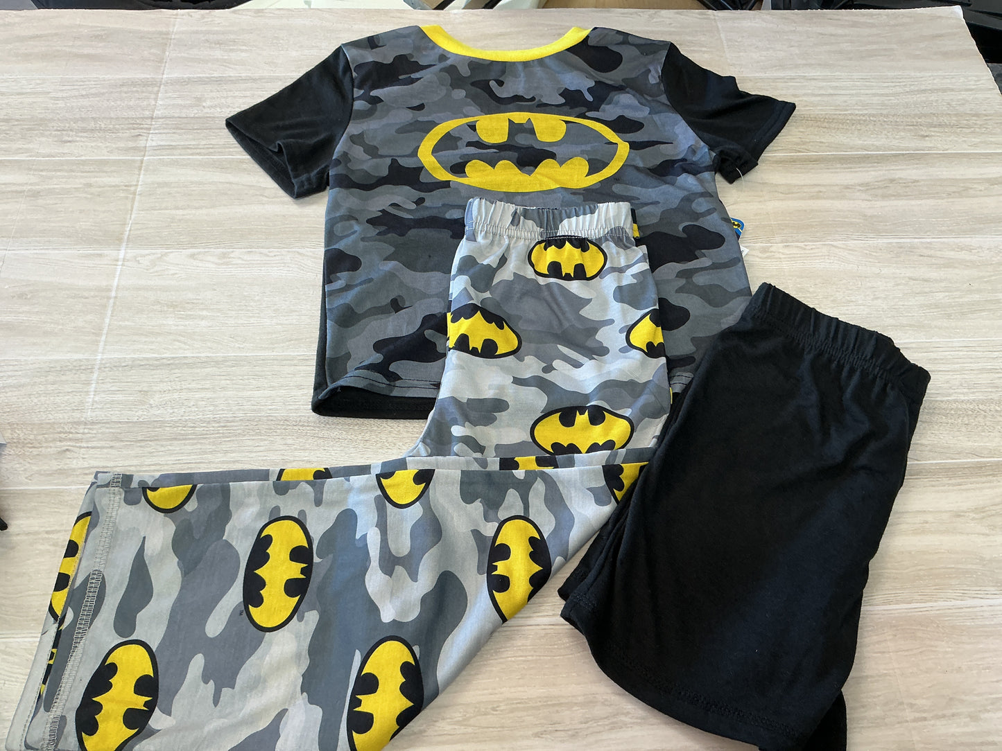 NWT 4T Batman 3 Piece Pajama Set