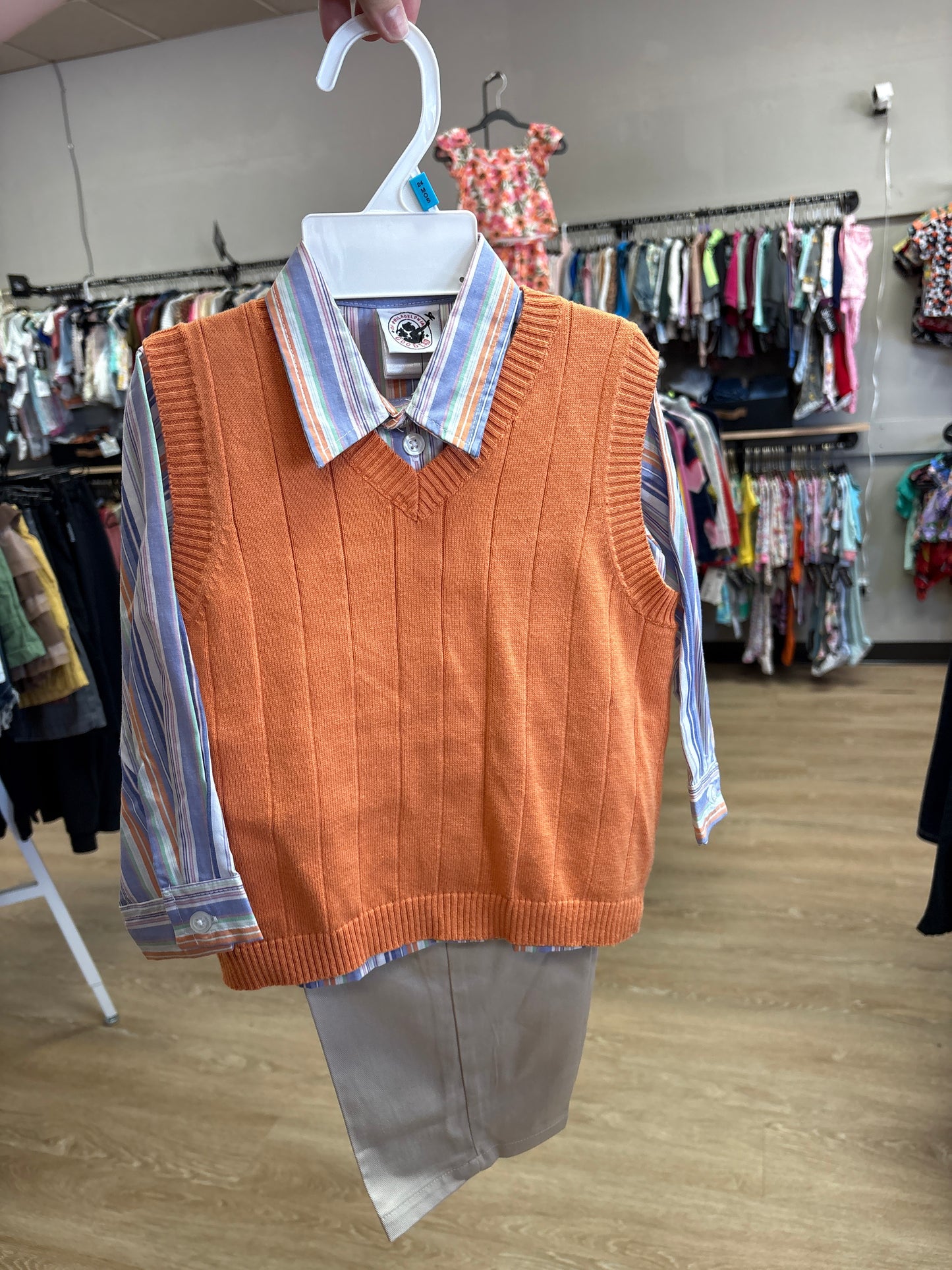 NWT 24m Sweatervest + Outfit Set