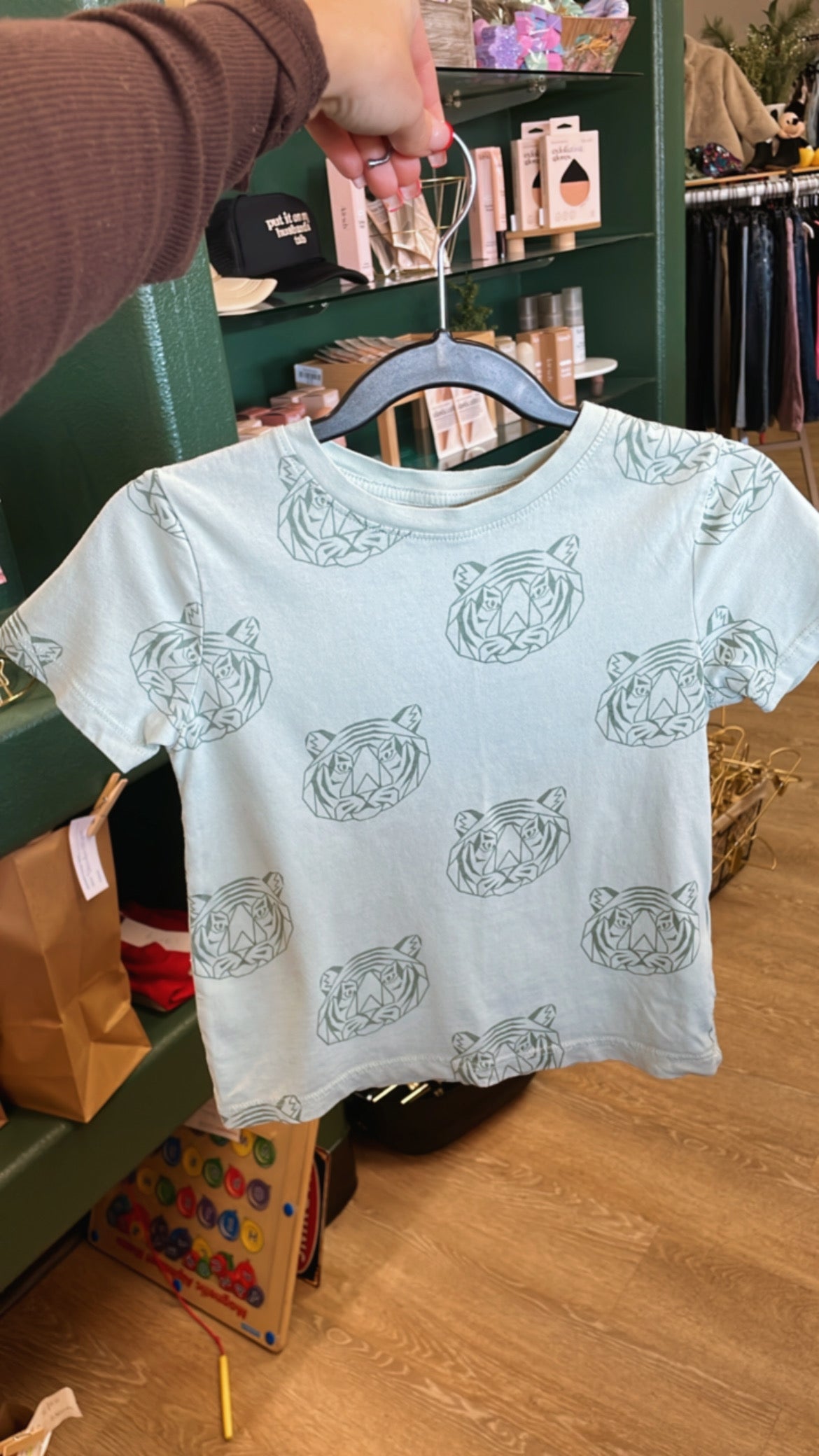 3/4T Geo Tiger Shirt