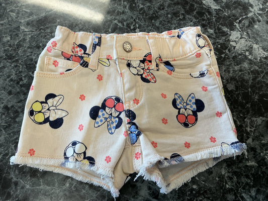 12-18m Gap Disney Light Peach Shorts