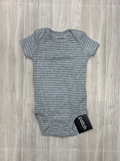 3m Onesie 2 Pack White Striped/Grey Striped
