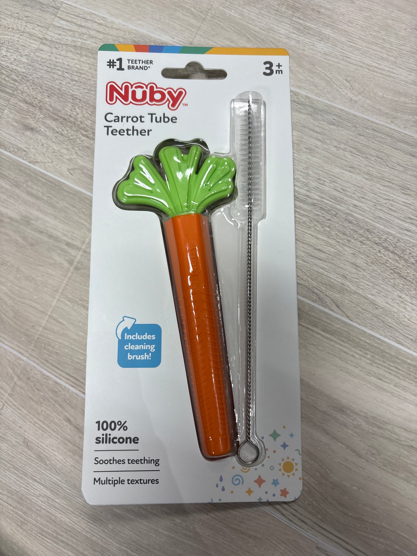 NWT Nuby Carrot Teether