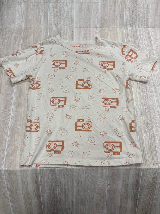 5T Cream Camera Graphic Tee