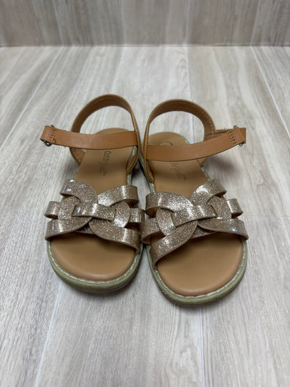 8c Gold Strappy Sandal