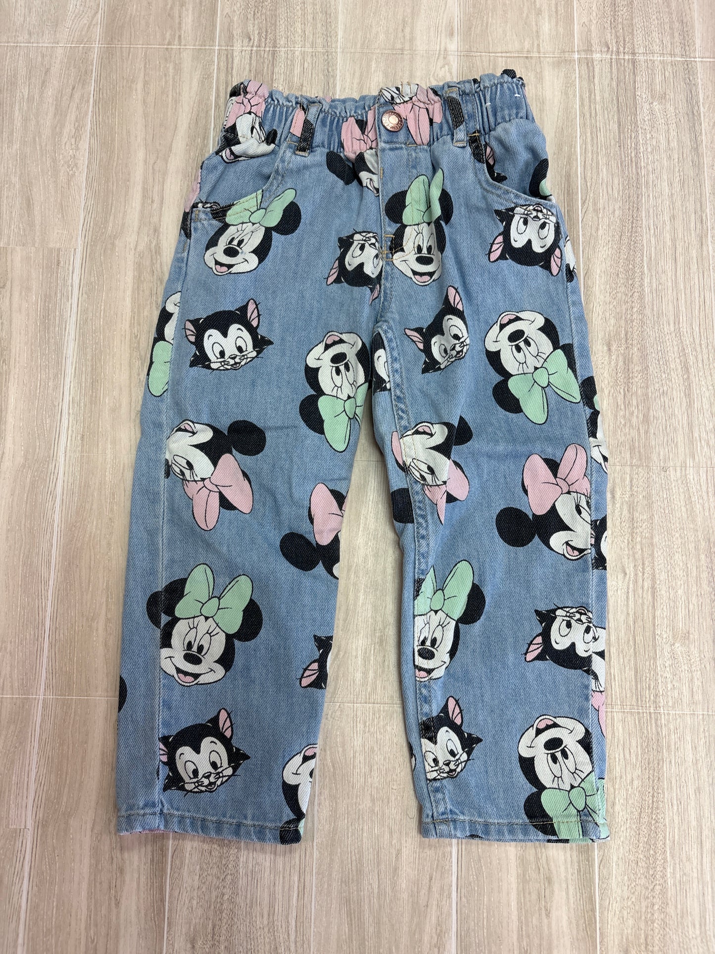 3T Multi Minnie Light Wash Denim