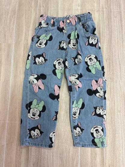 3T Multi Minnie Light Wash Denim