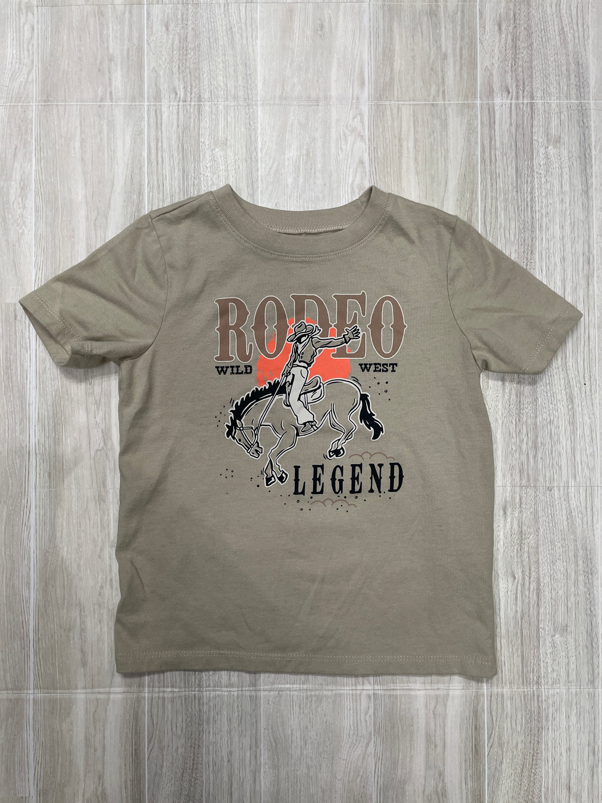 3T Tan Rodeo Graphic Tee