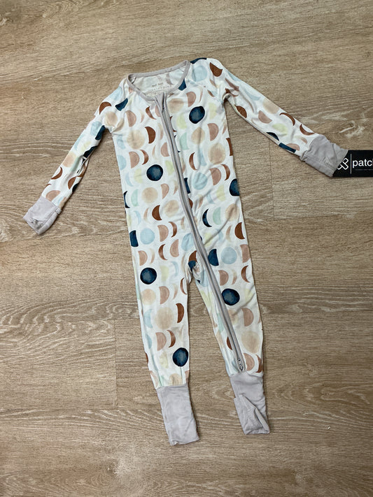 12-18m Little Sleepies Moon Phases Pajama Romper