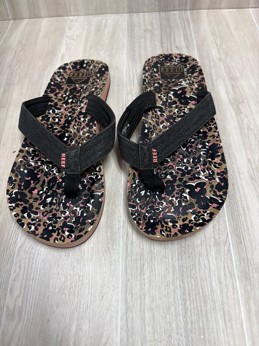 3y Reef Leopard Sandal