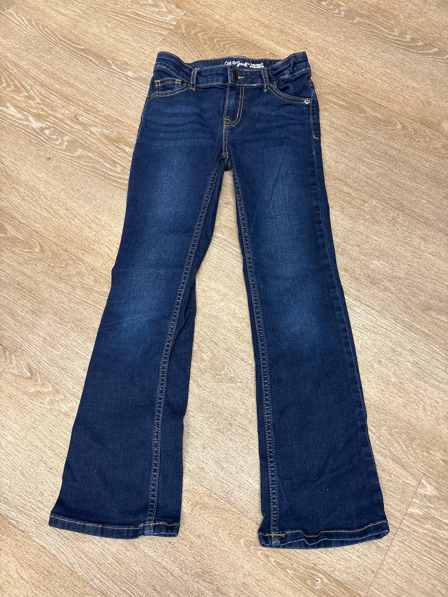 8 Dark Wash Bootcut Denim