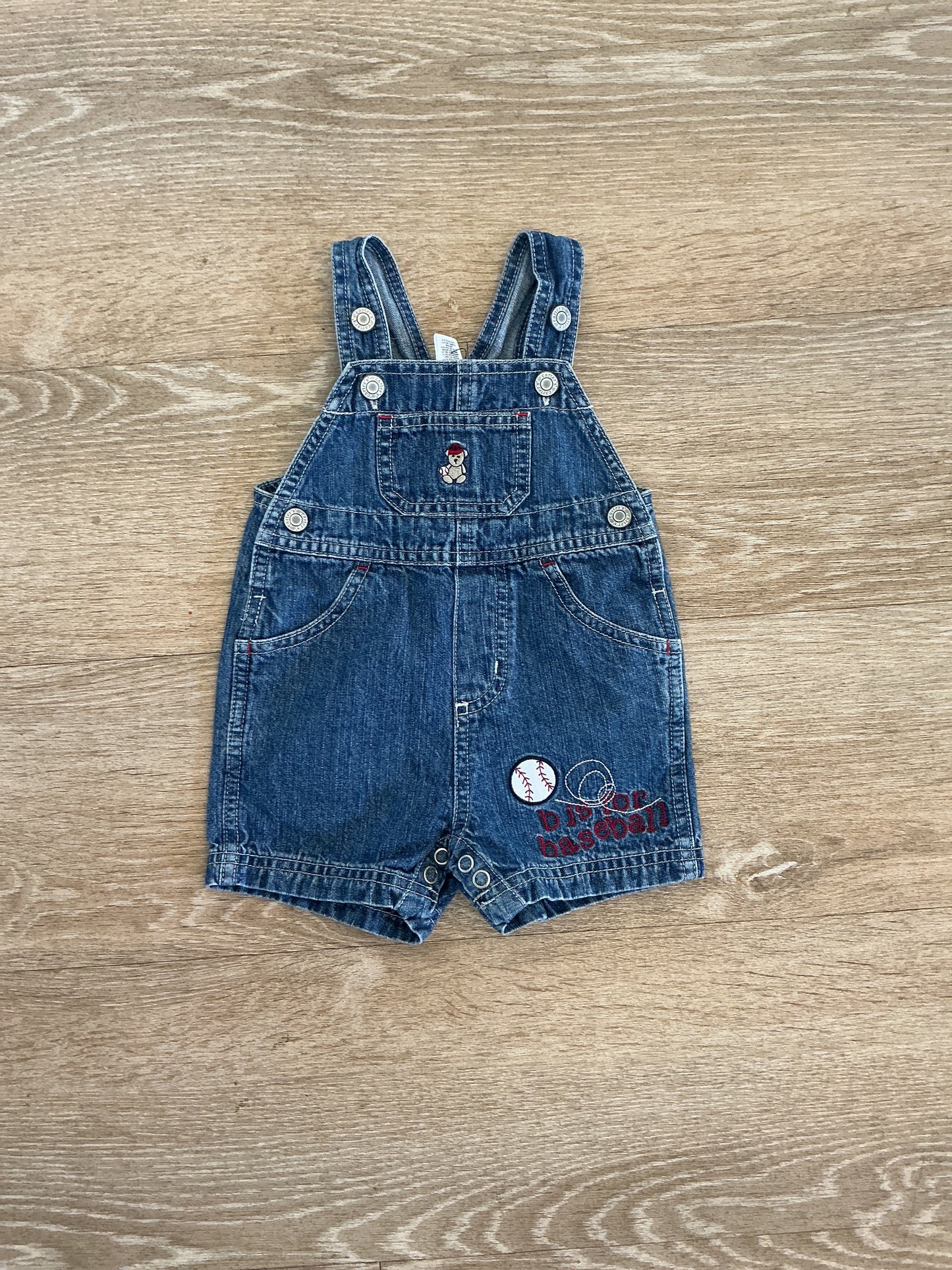Vintage 3m Carters Baseball Shortie Overall