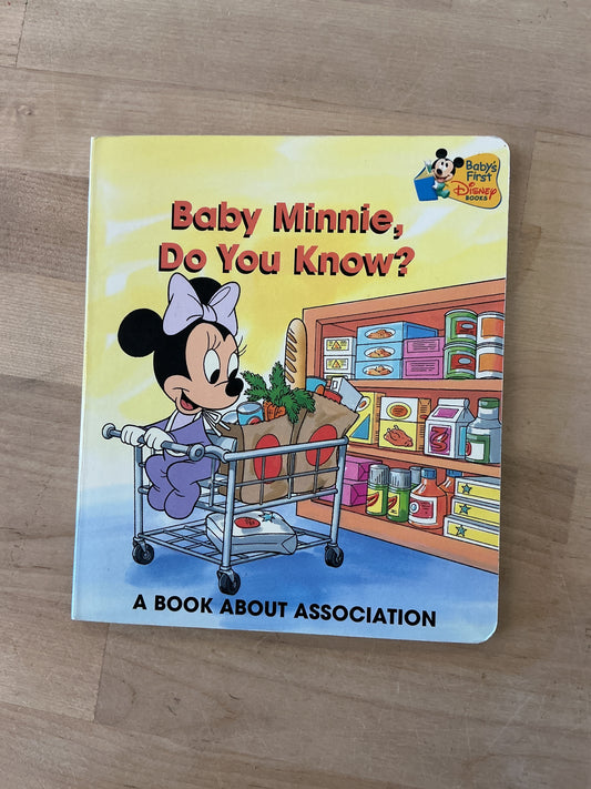Vintage Book - Baby Minnie Do You Know