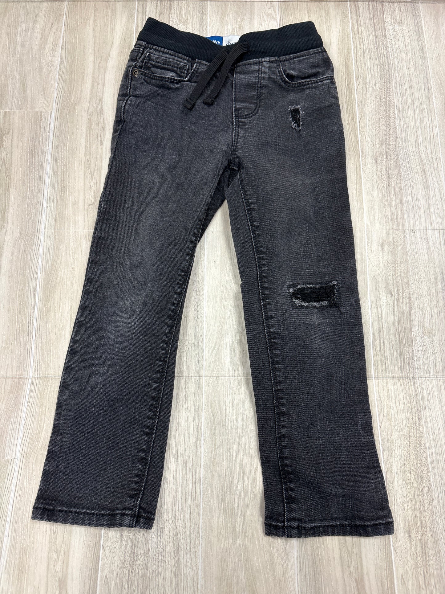 4T Black Karate Skinny Pull On Denim