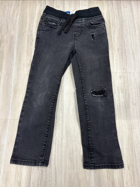 4T Black Karate Skinny Pull On Denim