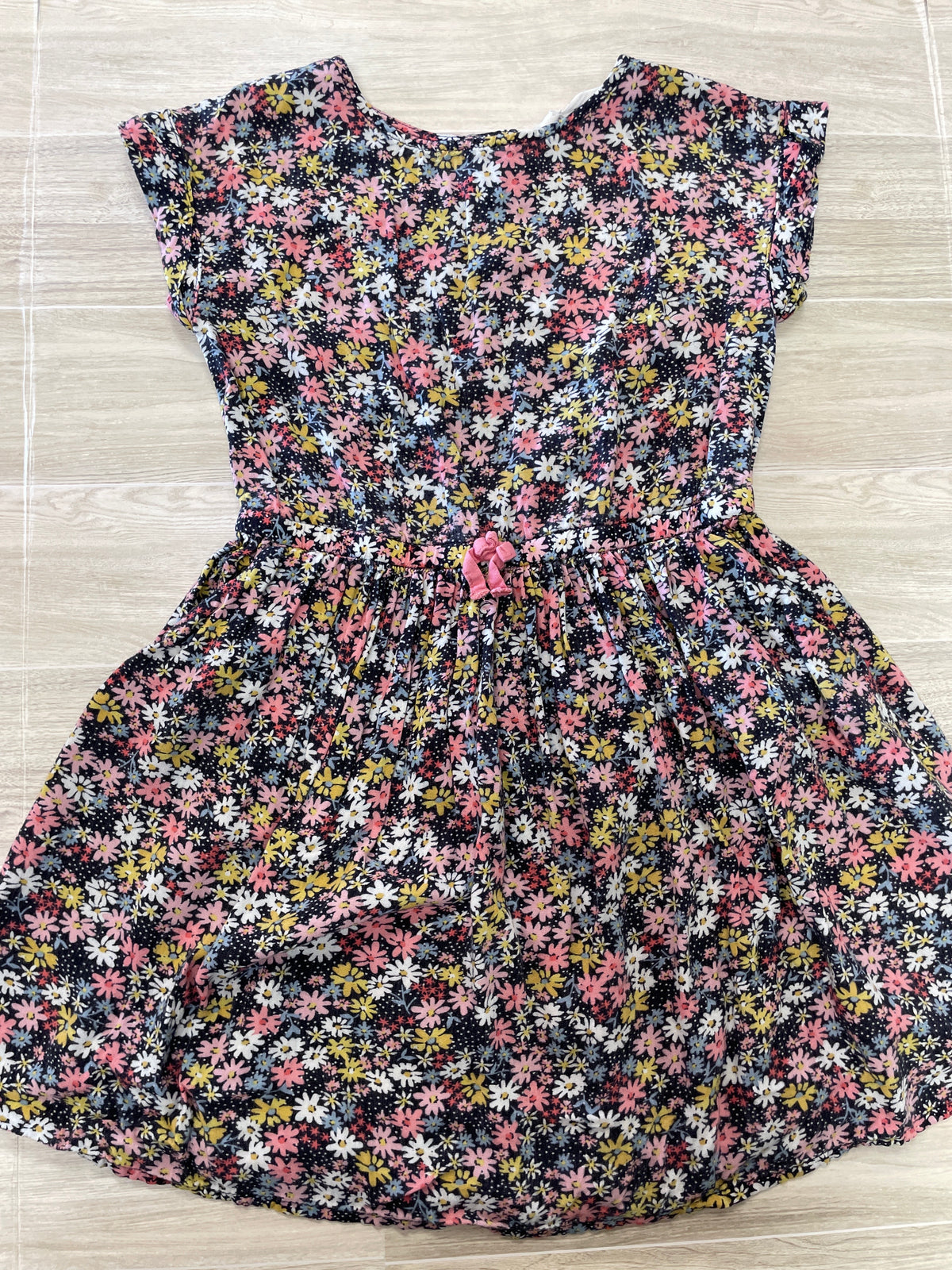 5/6 Navy Floral Dress