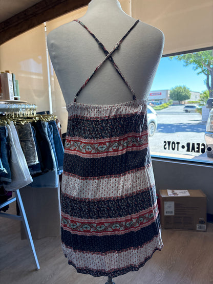 Womens Small Cupshe Paisley Tank Tunic