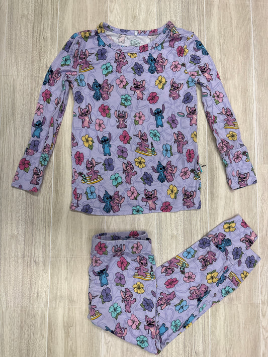 2T Posh Peanut Disney Purple Stitch 2 Piece Lounge Set