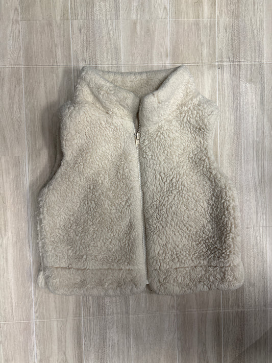 6 Cream Teddy Vest