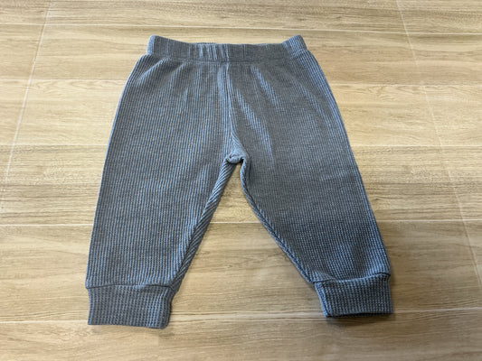 3-6m Waffle Knit Blue Pants