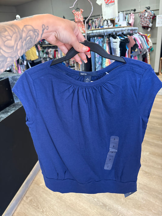 NWT 6/7 GAP Navy Blue Tee
