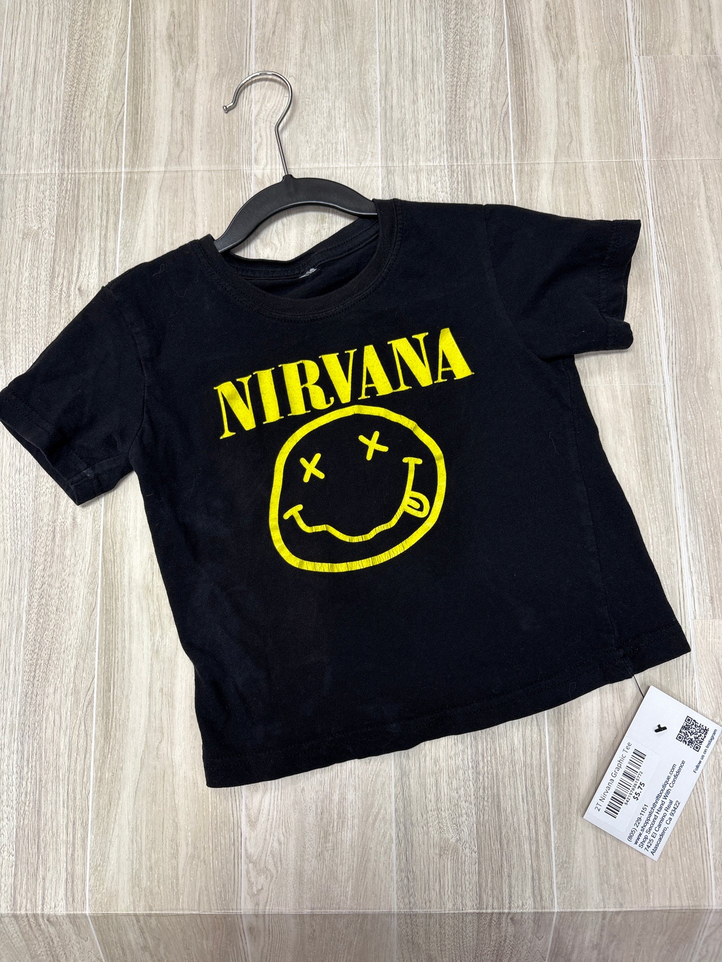 2T Nirvana Graphic Tee