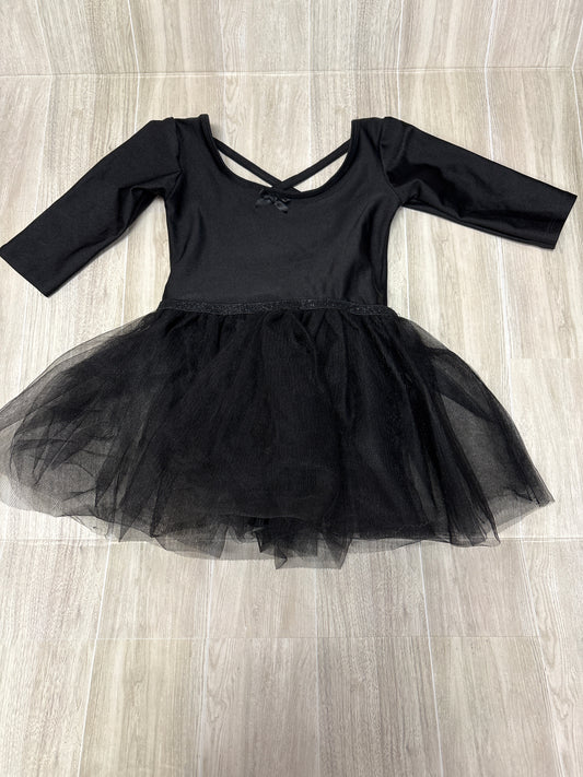 3/4T Black Tutu Leotard