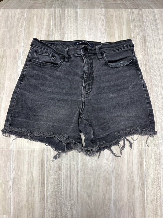 Womens 26 Black Denim Shorts
