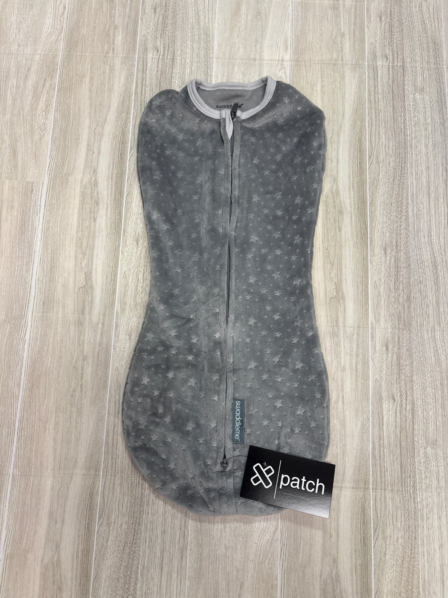 0-3m Swaddle Me Velour Sleepsack - Stars