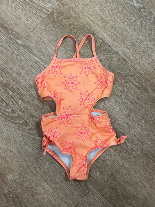 3T Orange/Pink Sunshine Swim Suit