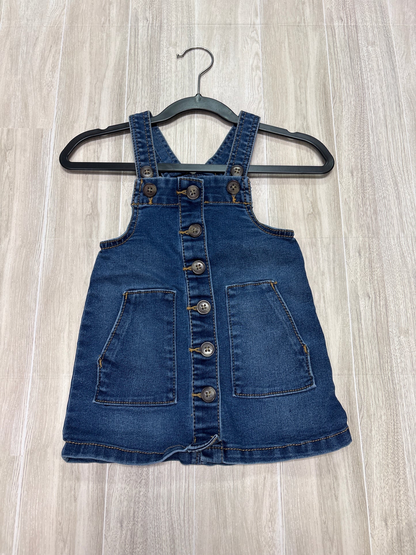18m Denim Overall Dress