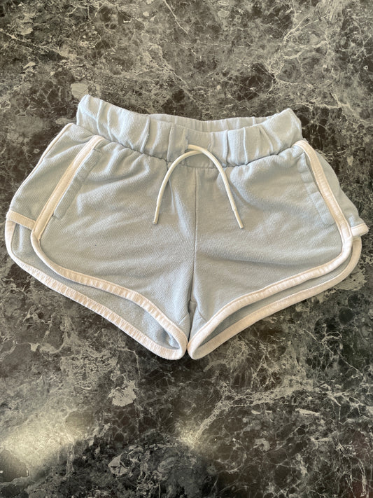 5T Light Blue/White Soft Shorts