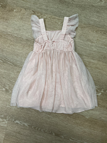 5T Blush Flower Tank Dress