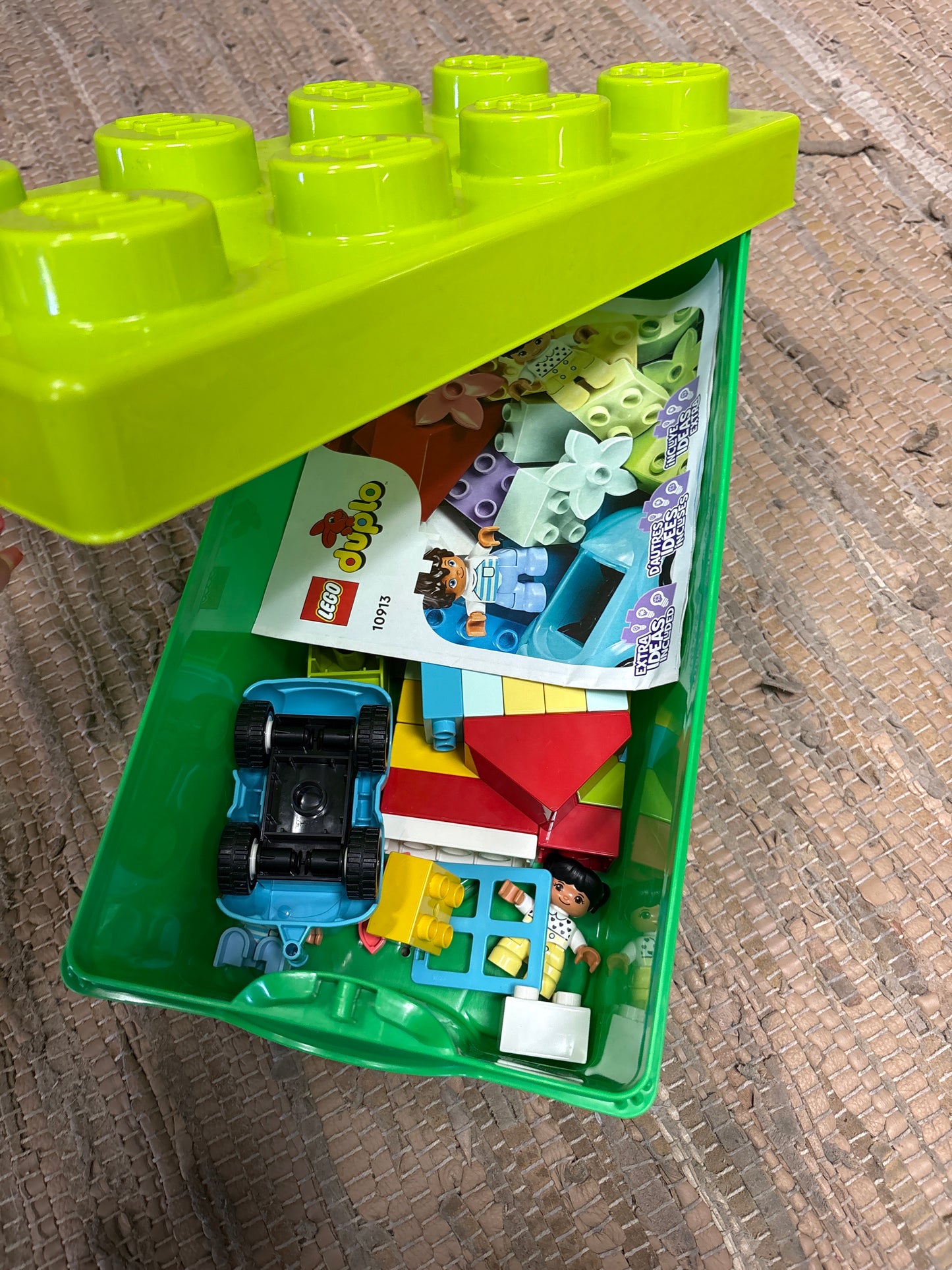 Lego Duplo Block Bin