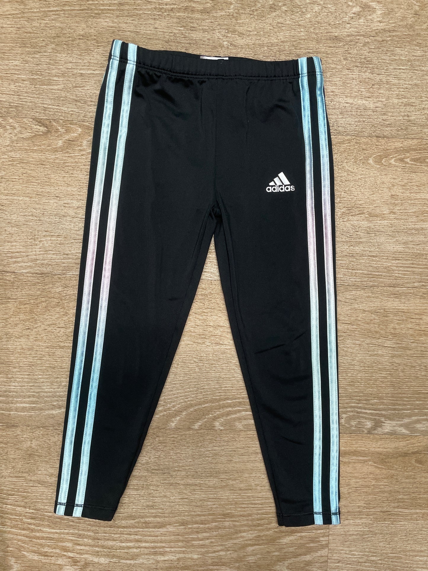 5T Adidas Blue Stripe Legging