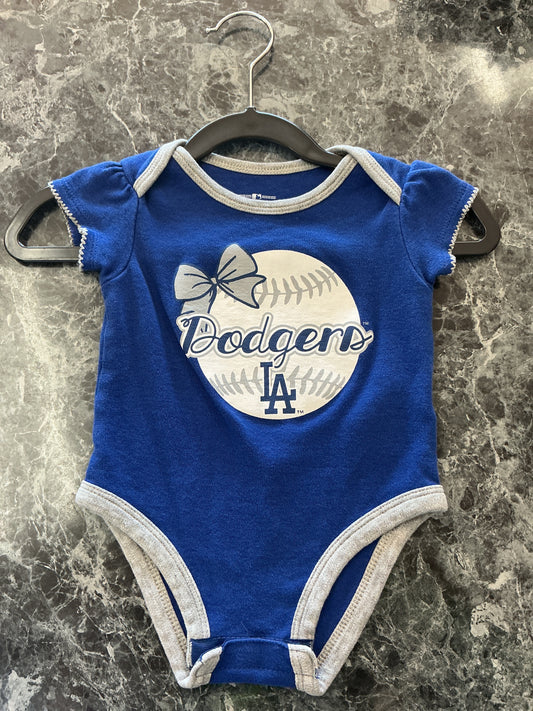 12m Dodgers Onesie