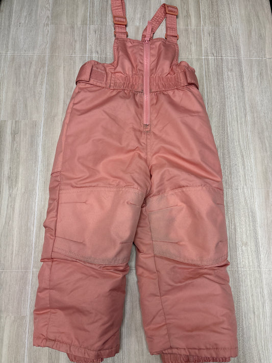 2T Salmon Snow Bib - Blemish