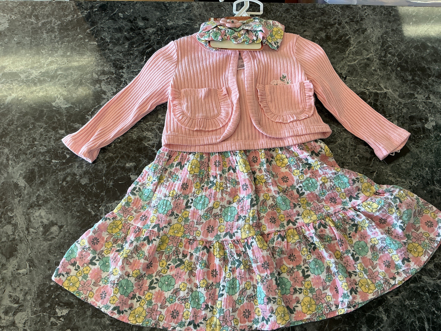 NWT 12m Gauze Floral 4 Piece Set