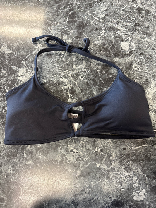 Womens Medium Black Midori Strappy Bikini Top