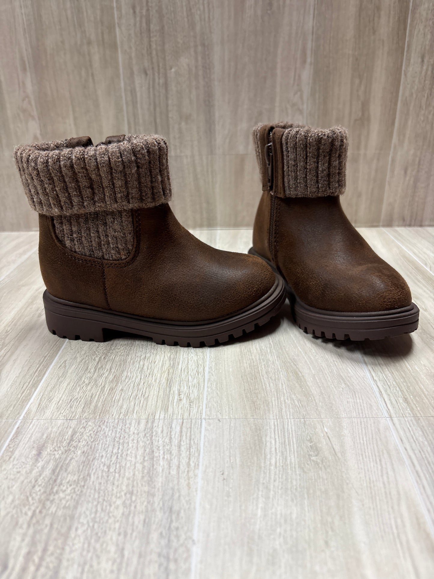 7c Brown Sweater Boot - Blemish