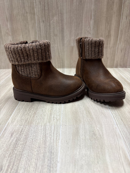 7c Brown Sweater Boot - Blemish
