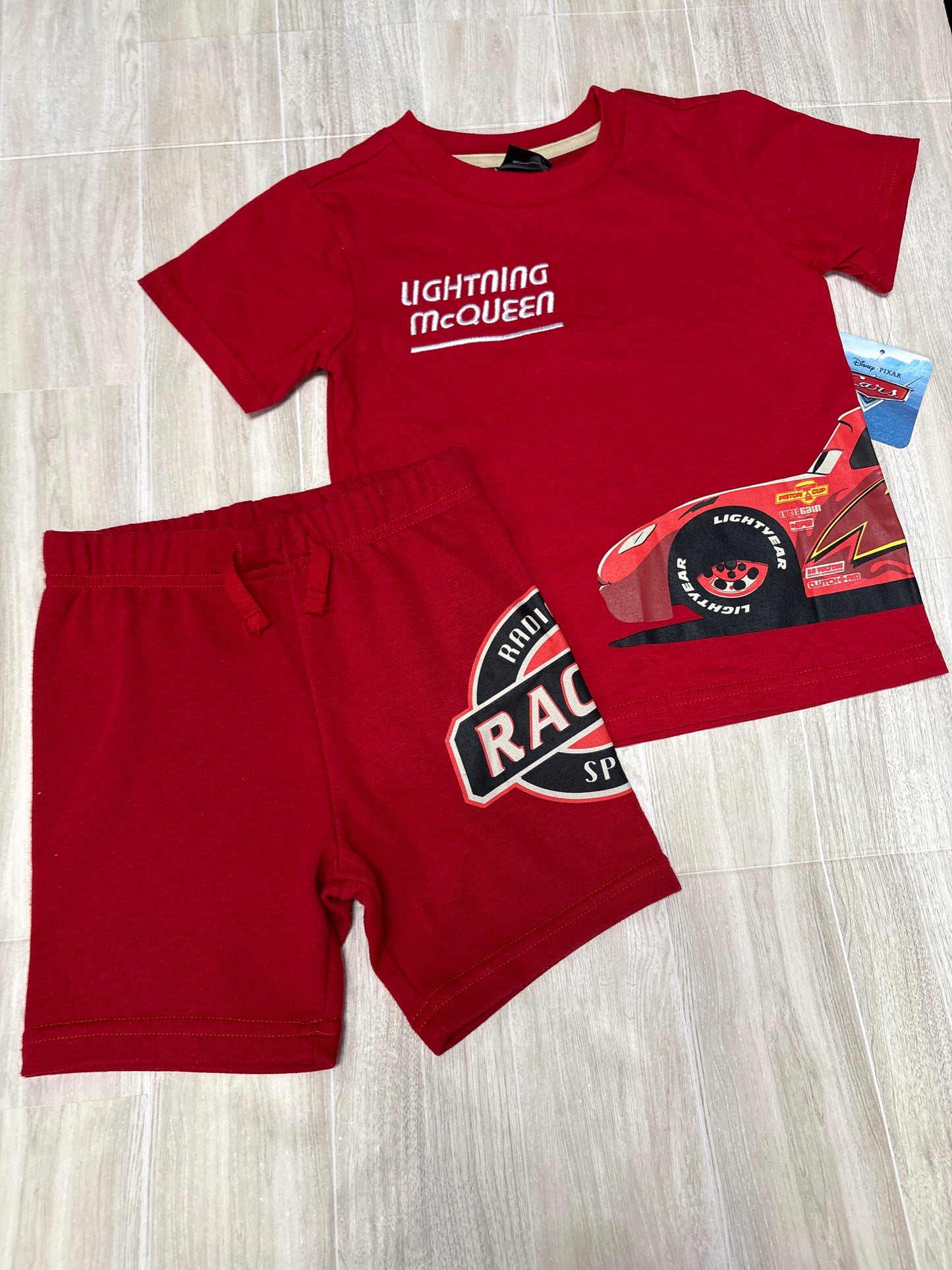 NWT 4T LMQ Graphic Tee + Shorts Set