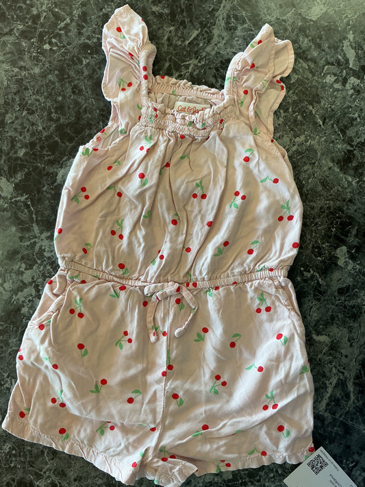 18m Pink Cherry Romper