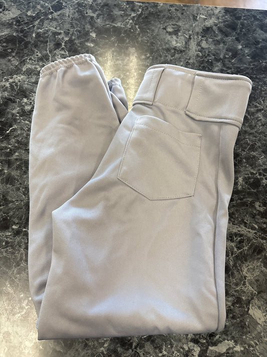 Youth Large - Grey Baseball Pant
