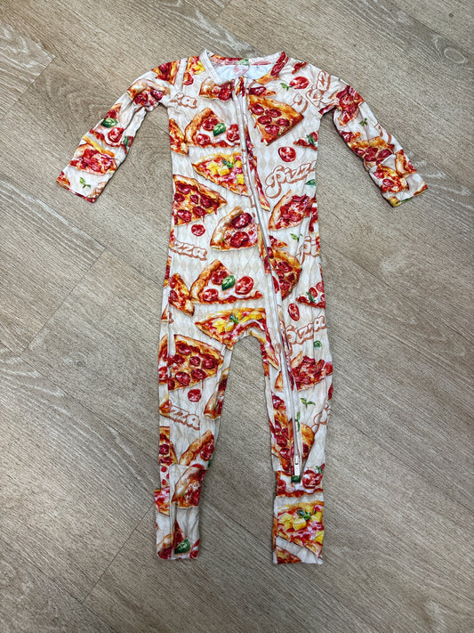 12-18m Bums & Roses Pizza Pajama