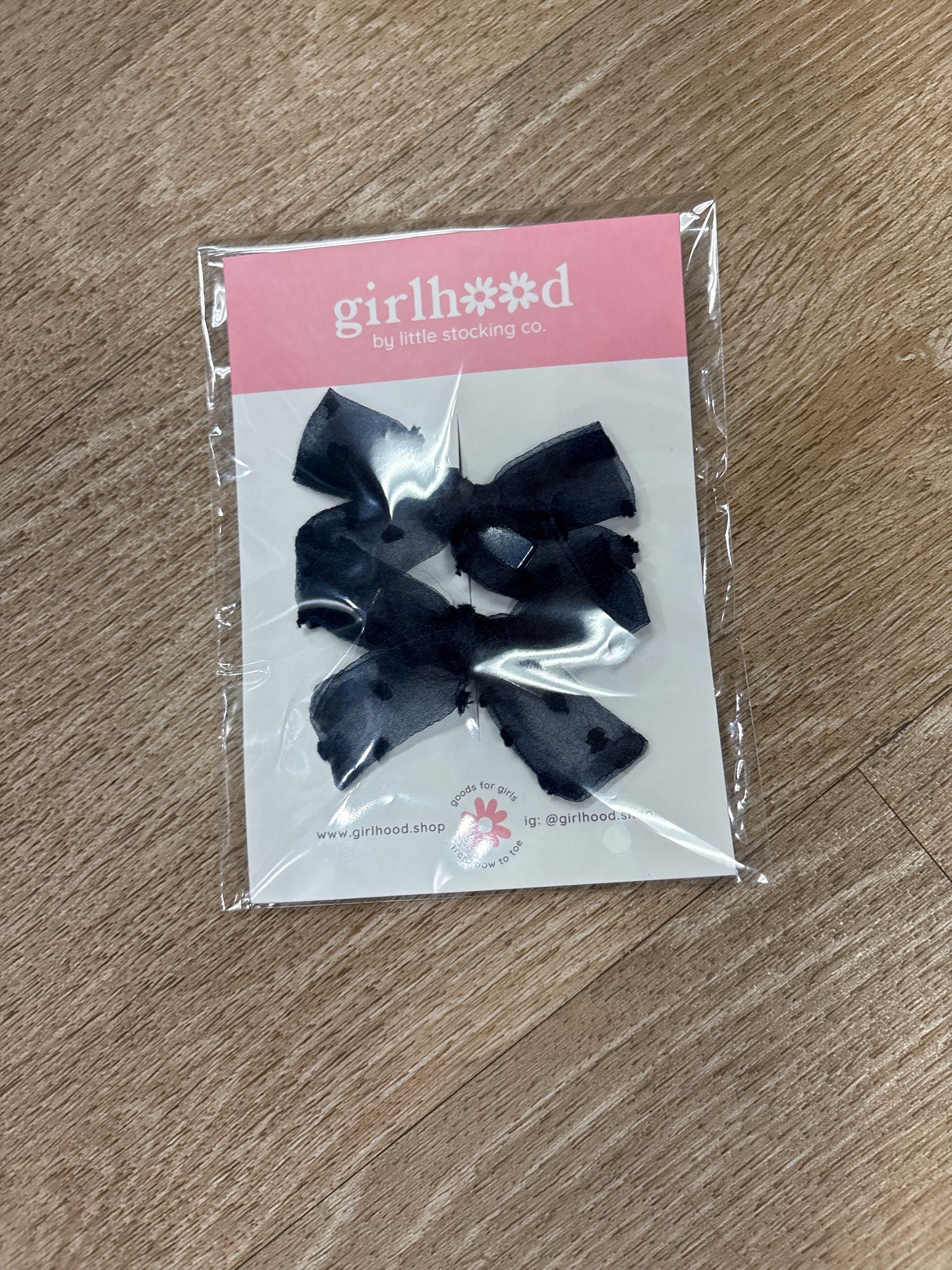 NWT Bow 2 Pack - Navy
